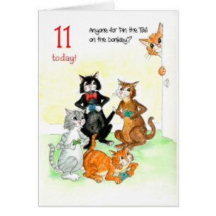 Fun Cats Jouer jeu vidéo 11e anniversaire