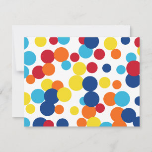 Fun Celebration Anniversaire Fête Invitations