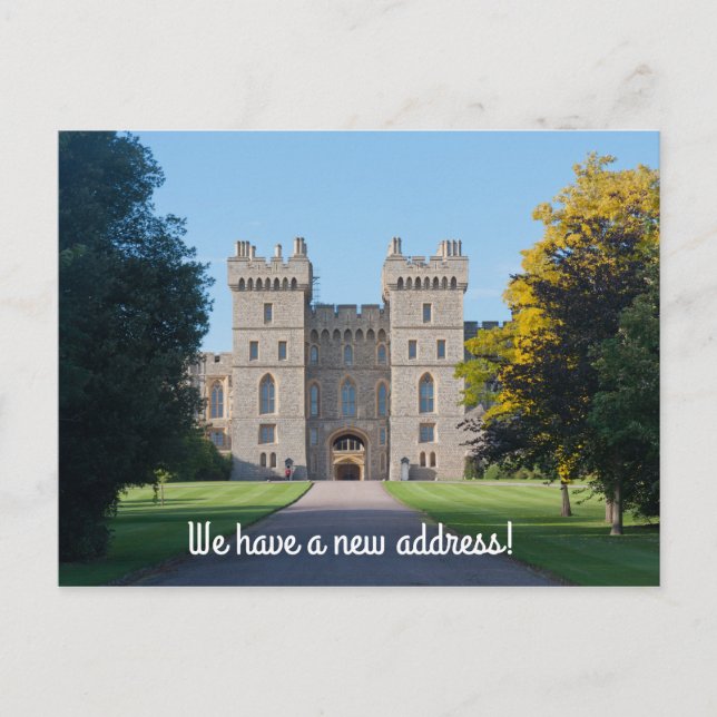 Fun change of address card (Front)