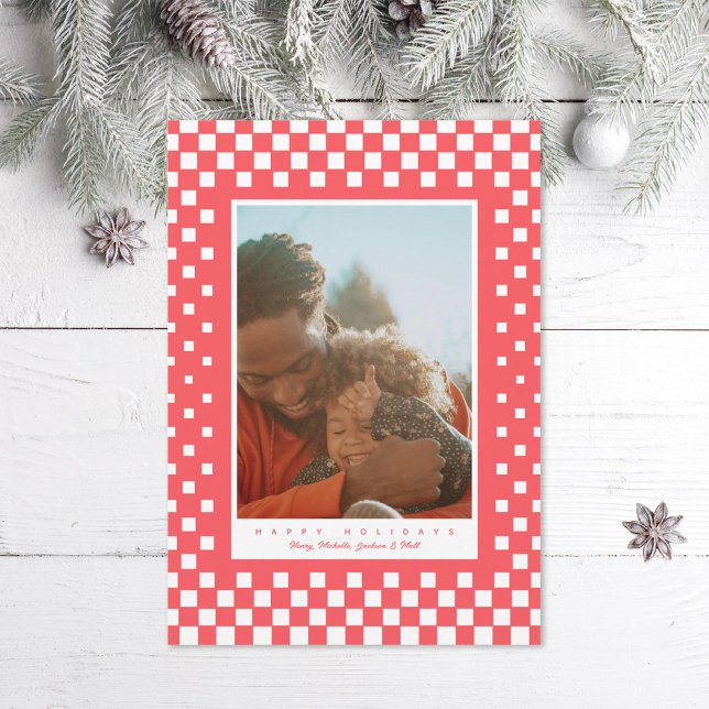 Fun Checkers Holiday Card (Creator Uploaded)