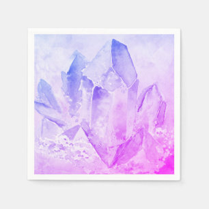 *~* Fun Cheerful Amethyst Crystal Healing Napkin