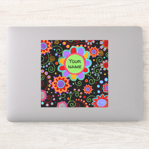 Fun Cheerful Flowers Personalized