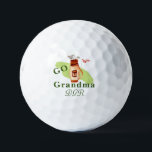Fun Cheering Message Grandma Mom Aunt Friend Golf Balls<br><div class="desc">Fun Cheering Message Grandma Mom Aunt Friend . . . Golf Bag; Clubs; Putting Green -- Initials and Name if you wish.  Have fun with this one.
I am sure the recipient will also.</div>