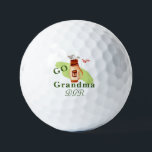 Fun Cheering Message Grandma Mom Aunt Friend Golf Balls<br><div class="desc">Fun Cheering Message Grandma Mom Aunt Friend . . . Golf Bag; Clubs; Putting Green -- Initials and Name if you wish.  Have fun with this one.
I am sure the recipient will also.</div>