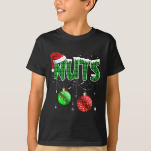 Fun Chest Nuts Christmas Matching Couple Chestnut T-Shirt