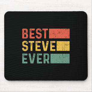 Fun Christmas Birthday Gift For Steve - Best Steve Mouse Pad
