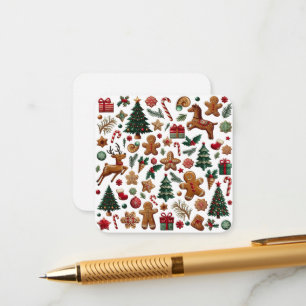 Fun Christmas Enclosure Card