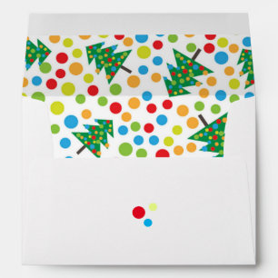 Fun Christmas Envelope Personalize Return Address