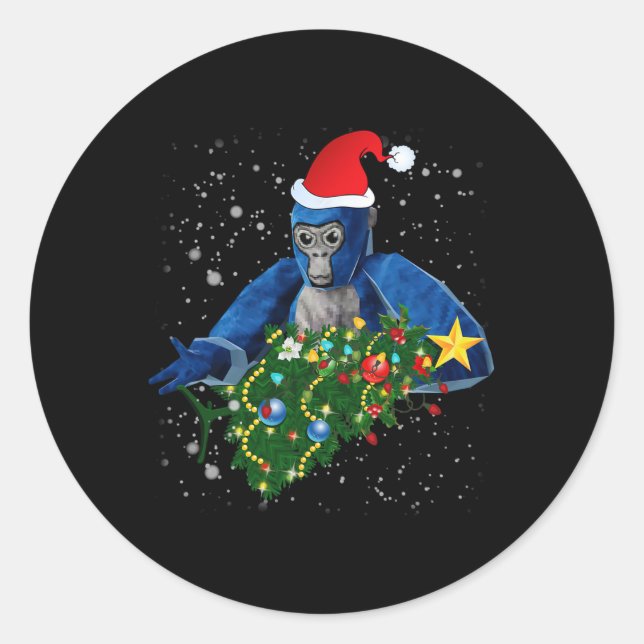 Fun Christmas Gorilla Tag  (Front)