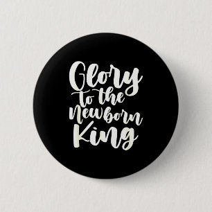 Fun Christmas Holiday Saying Religious Christian E 2 Inch Round Button