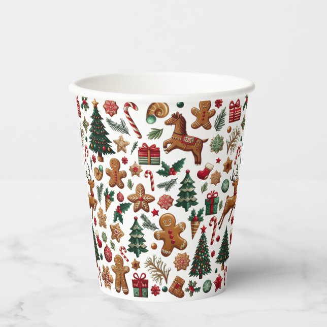 Fun Christmas Paper Cup (Front)
