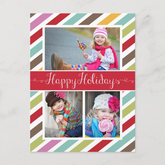 Fun Christmas Photo Postcards (Front)