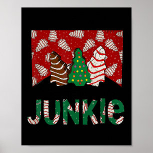 Fun Christmas Tree Cake Junkie Tis The Season West Poster