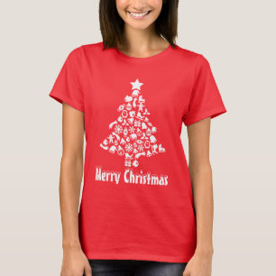 Fun Christmas tree Holiday t-shirt