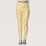 Fun Citrus Fruit Pattern Leggings<br><div class="desc">Girly and chic fruit pattern.</div>