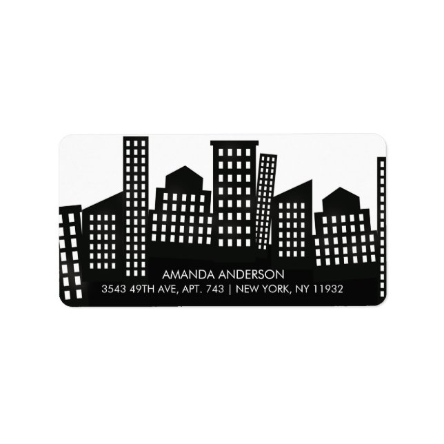 Fun City Return Address Label (Front)