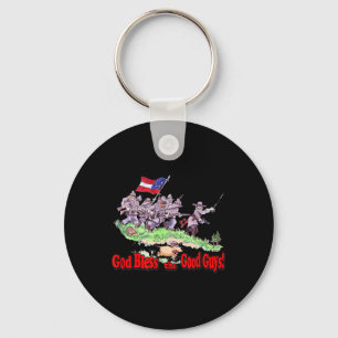 Fun Civil War Battle Of Chancellorsville 1862 Keychain