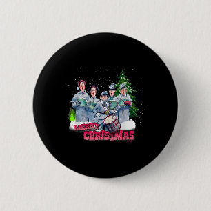 Fun Civil War Christmas 2 Inch Round Button