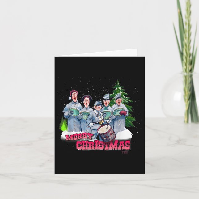 Fun Civil War Christmas  Card (Front)