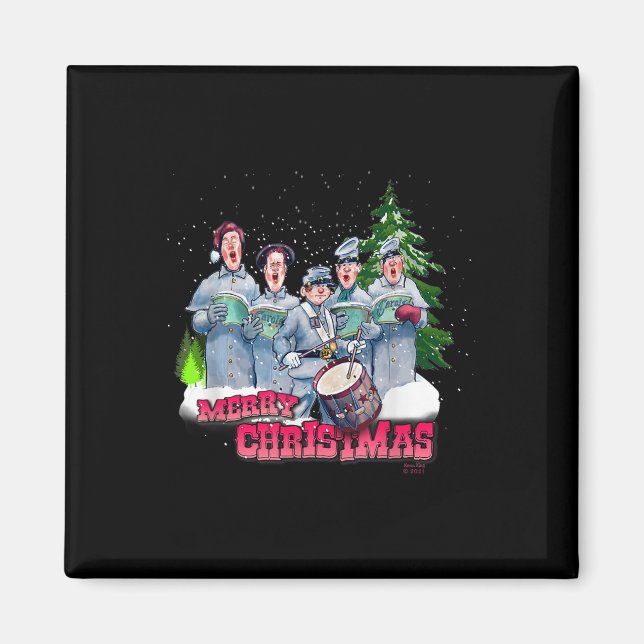 Fun Civil War Christmas  Magnet (Front)