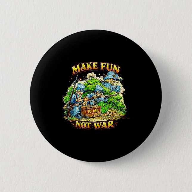 Fun Civil War Gift  2 Inch Round Button (Front)