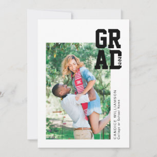Fun Class of 2021 Photo Graduation Announcement
