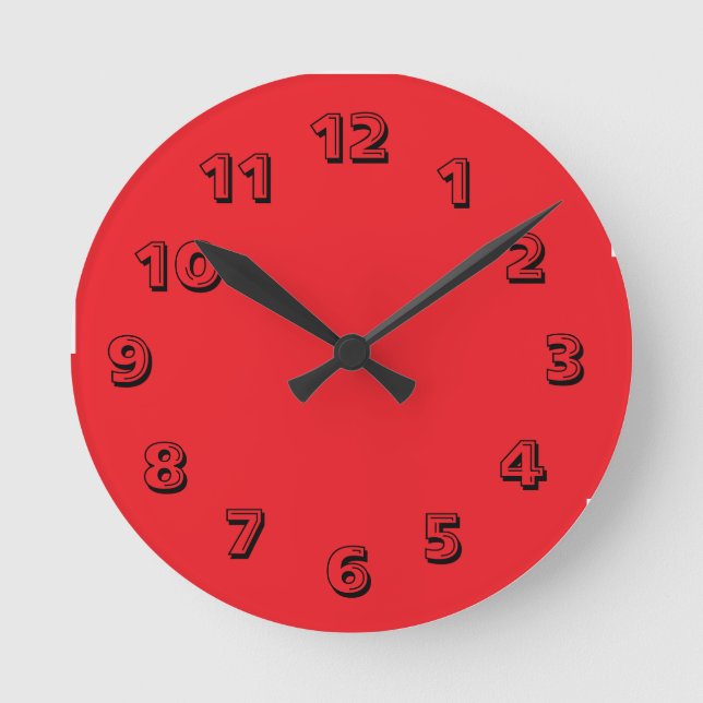 Fun Clock! Round Clock (Front)