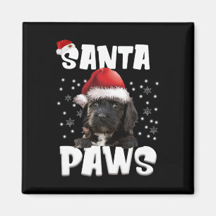 Fun Cockapoo Christmas Lights Tree Dog Lover Xmas  Magnet
