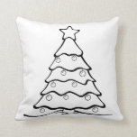 Fun Colour Me Christmas Tree Crafty Throw Pillow<br><div class="desc">Use fabric markers to colour in this Christmas tree throw pillow at home! A fun activity for the kids!</div>