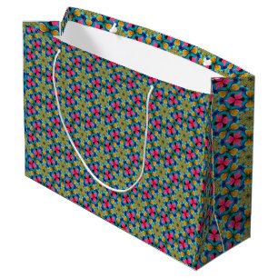Fun Colourful Aloha Tropical Gift Bag