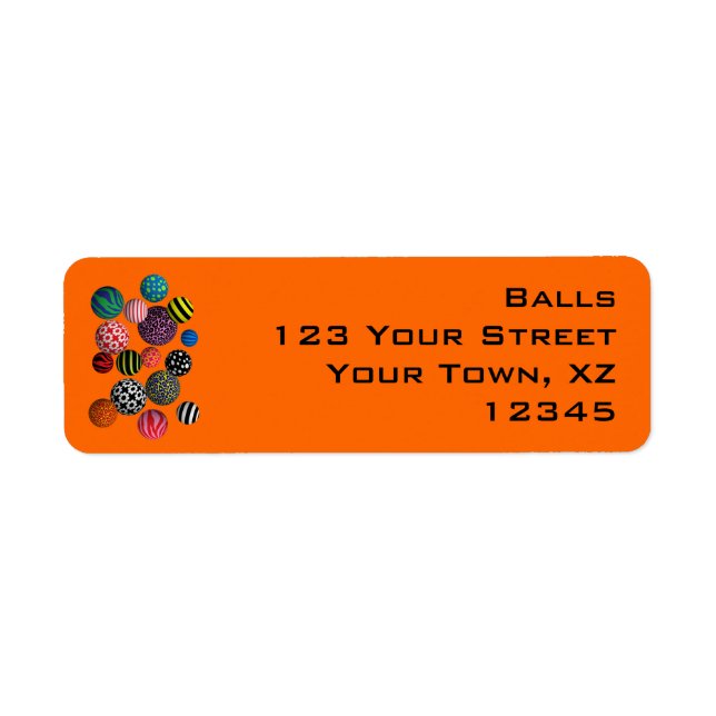 Fun & Colourful Balls (Front)
