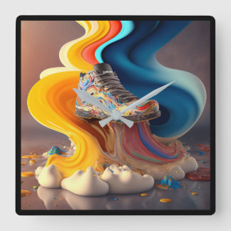 Fun Colourful Candy Clock 