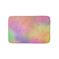 Fun Colourful Ombre Pastel Mermaid Pattern