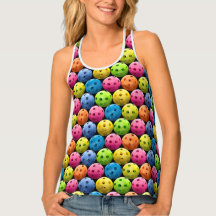 Fun Colourful Pickleball