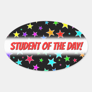 Fun, Colourful Stars Pattern Sticker