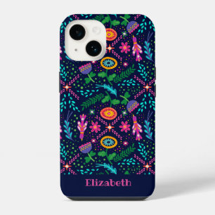Fun Colourful Stylized Floral iPhone / iPad case