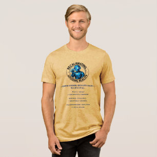 Fun Colours Resisting - Reality Robot Tri-Blend Shirt