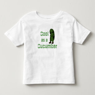 Fun Cool As A Cucumber Toddler T-shirt
