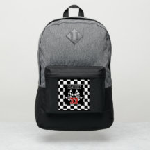 Fun Cool Black And White Chequered Flag Pattern