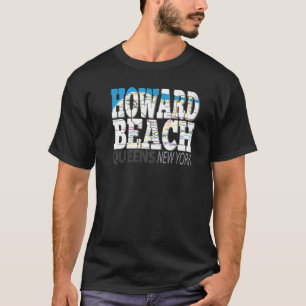 Fun Cool Howard Beach Queens New York with Subway  T-Shirt