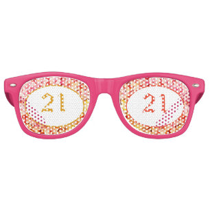 Fun Cool Novelty Retro Birthday Party Sunglasses