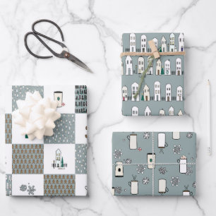 Fun Coordinating Christmas Wrapping Paper