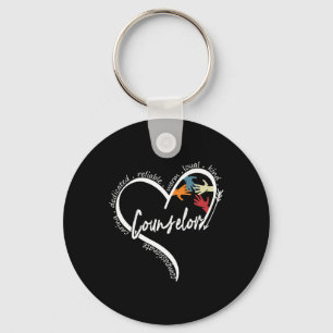 Fun Counsellor Graphic Tees Tops Back To School Gi Keychain