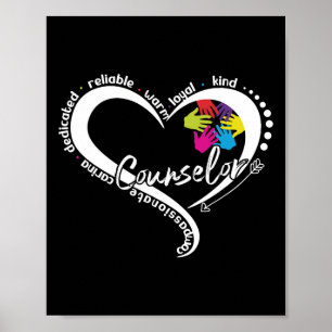 Fun Counsellor Graphic Tops Back To School First D Poster