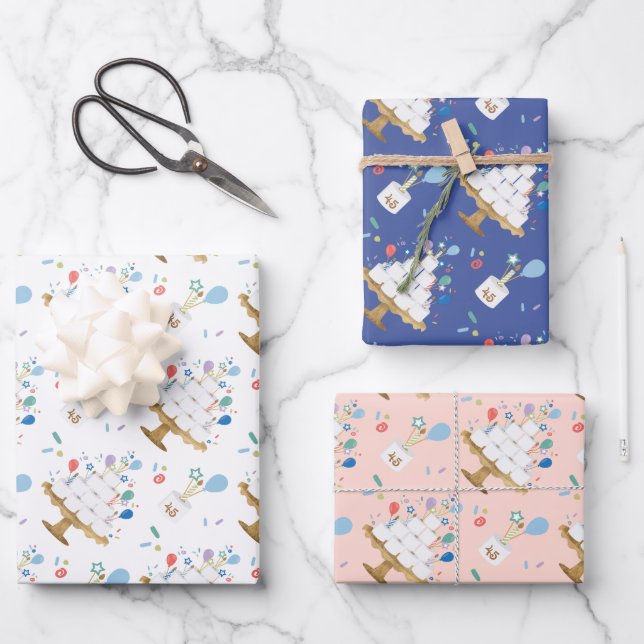 Fun Covid Toilette Papier Anniversaire Gâteau Quar (Recto)