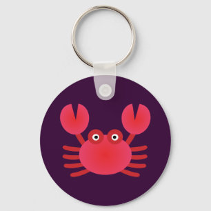 Fun Crab Keychain