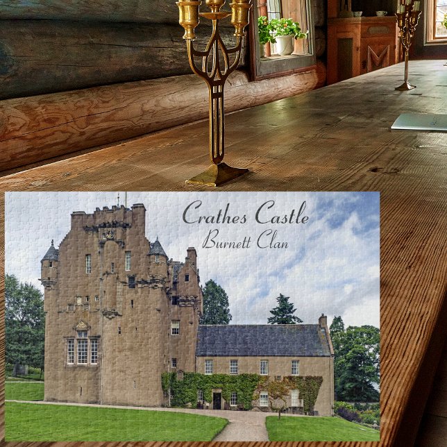 Fun Crathes Castle, Scottish Burnett Clan Jigsaw Puzzle (Creator Uploaded)