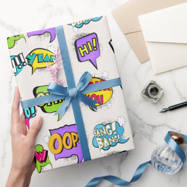 Fun Crazy Quotes Humour  Wrapping Paper (Gifting)