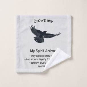 Fun Crows Bird Spirit Animal Humour Citation Totem
