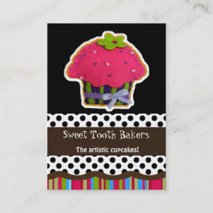 fun cupcake business Cards